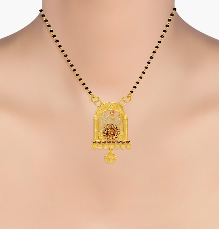 The Bride Palanquin Mangalsutra